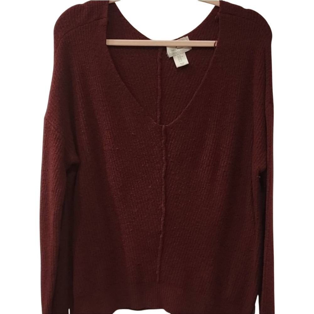 Ruby Moon L/S Ribbed Knit Sweater